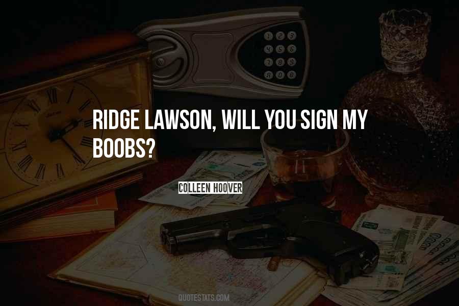 Lawson Quotes #1315134