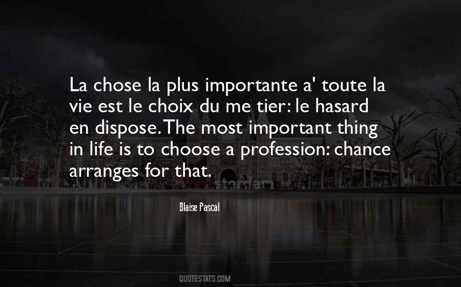 Le Hasard Quotes #1306003