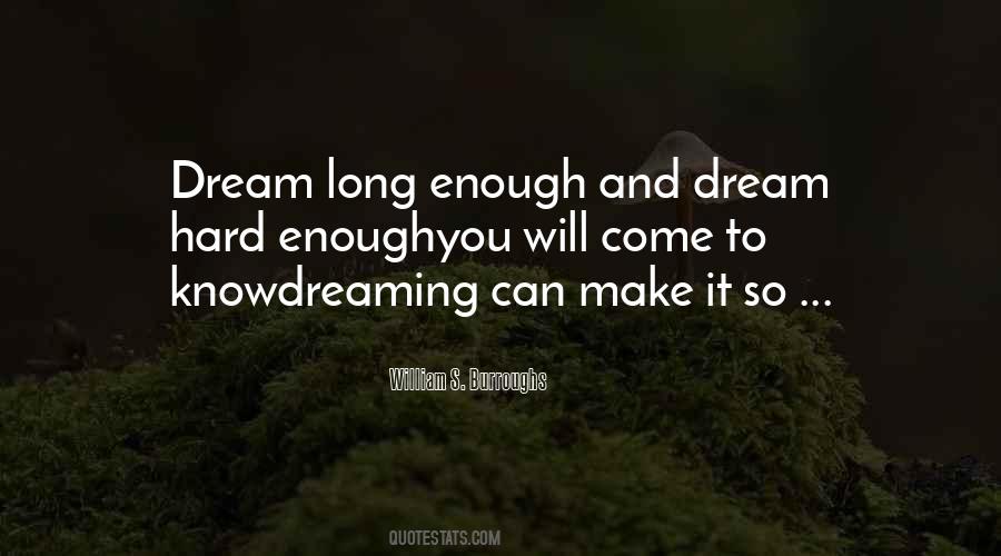Quotes About Dreaming Of The Past #31684