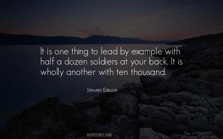 Lead By Example Quotes #1136957