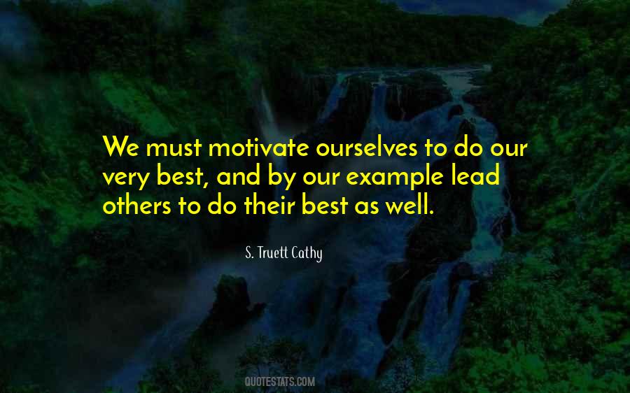 Lead By Example Quotes #749406