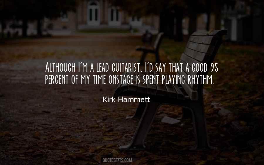 Lead Guitarist Quotes #1586350