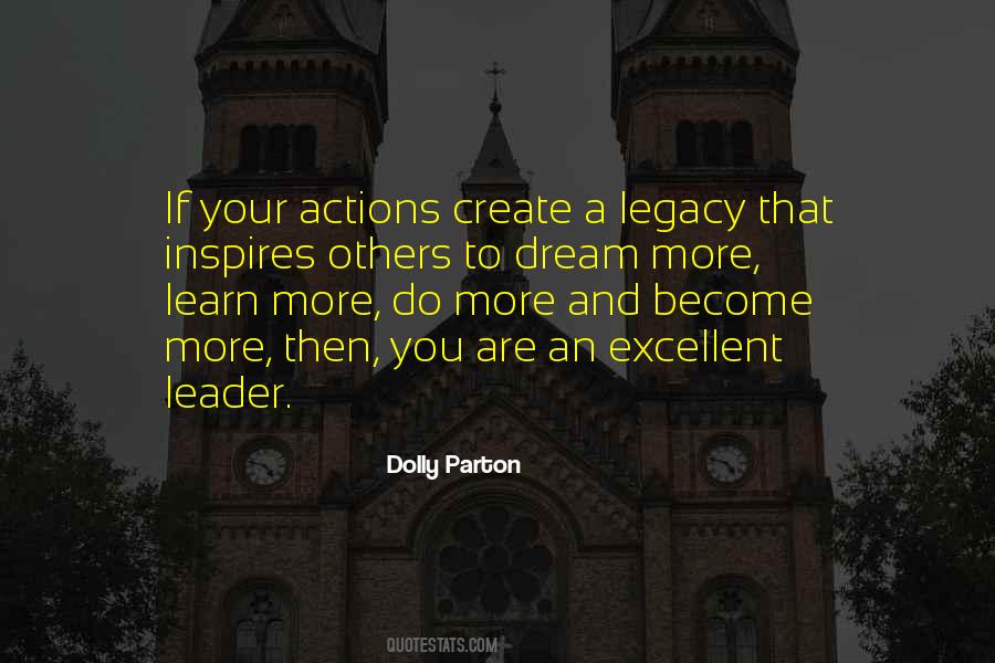 Leader Inspires Quotes #1657481