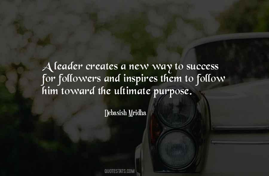 Leader Inspires Quotes #914346