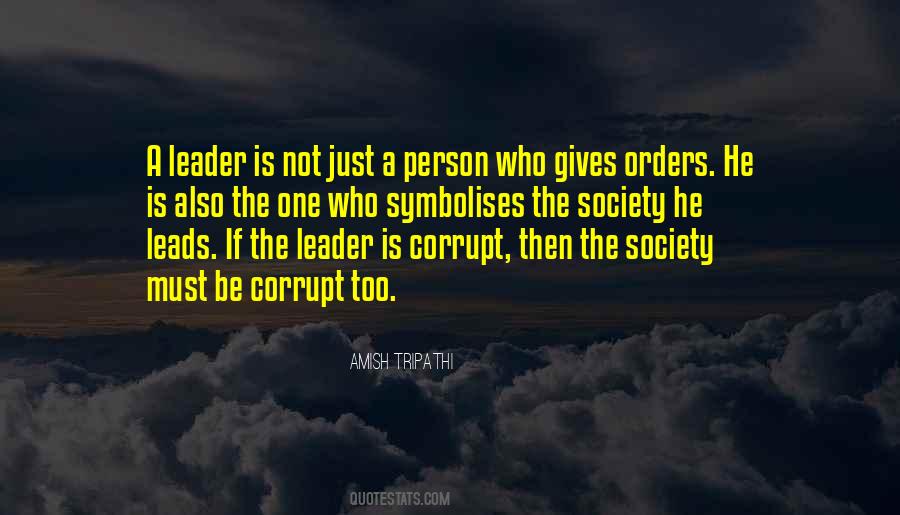 Leader Leads Quotes #67504