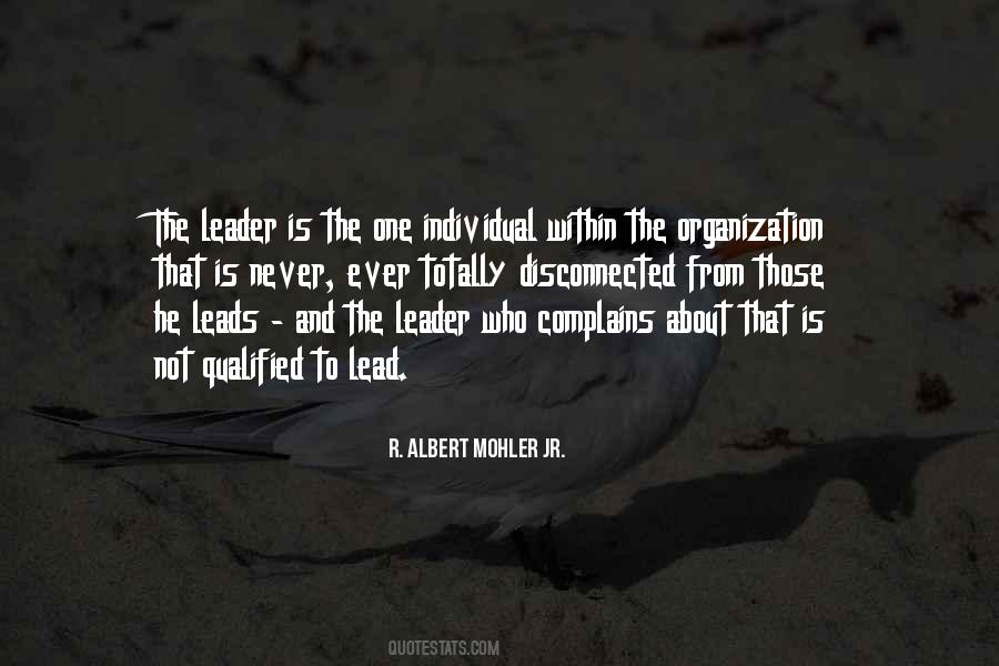 Leader Leads Quotes #916537