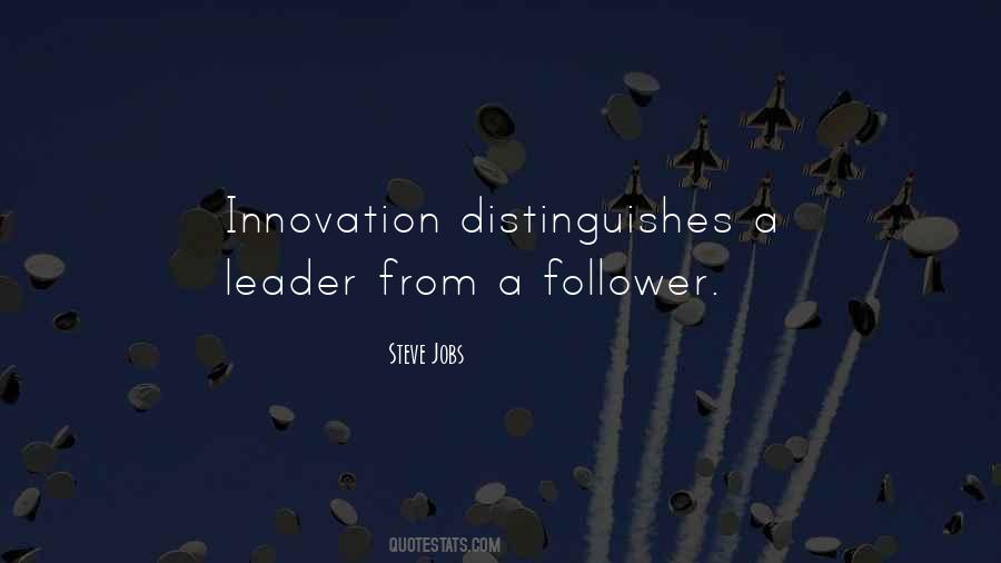Leader Vs Follower Quotes #200272
