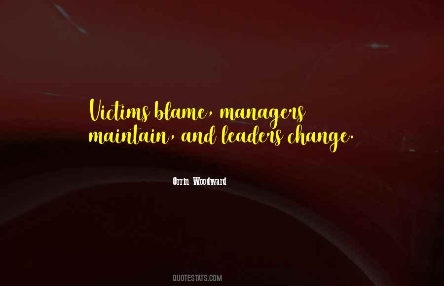 Leaders And Managers Quotes #153426