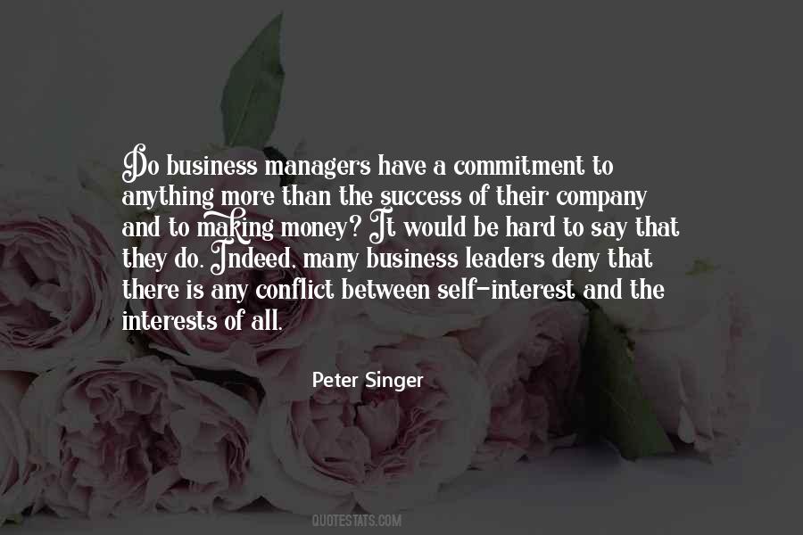 Leaders And Managers Quotes #697417