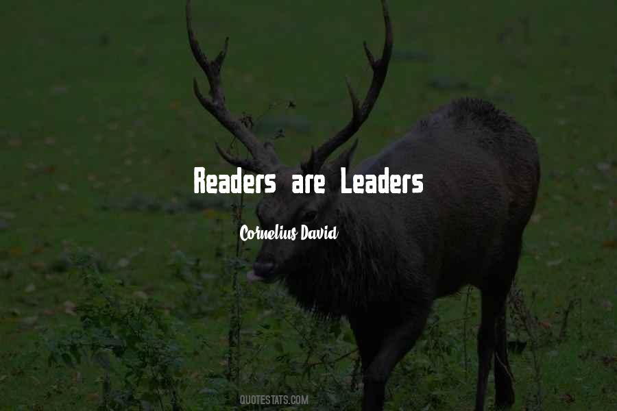 Leaders Are Readers Quotes #520307