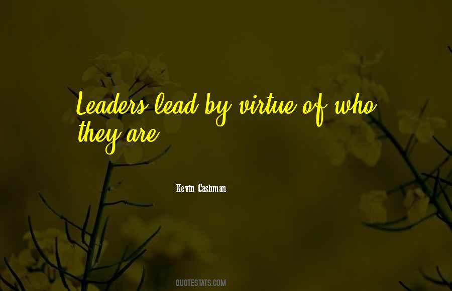 Leaders Lead Quotes #1181449