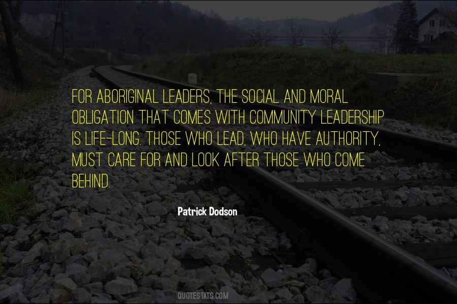 Leaders Lead Quotes #649475