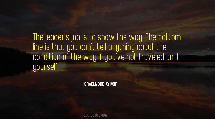 Leaders Lead Quotes #674149