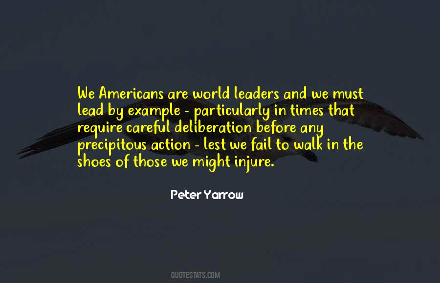 Leaders Lead Quotes #753715
