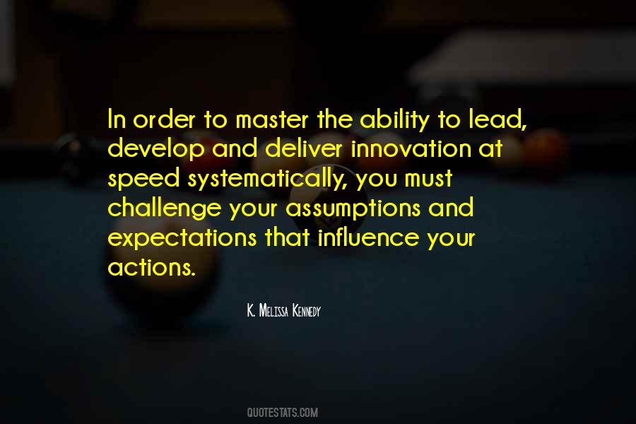 Leadership Ability Quotes #1075876