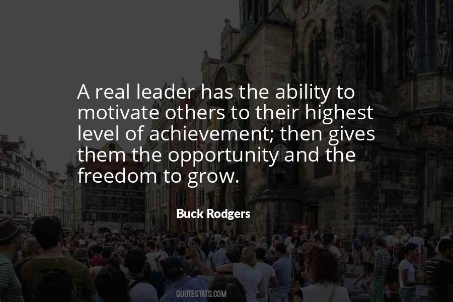 Leadership Ability Quotes #1086483