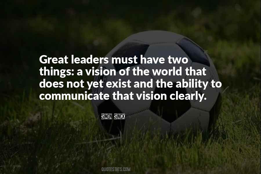 Leadership Ability Quotes #1150339