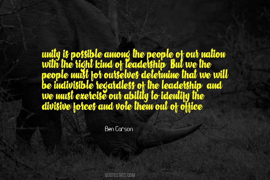Leadership Ability Quotes #267622