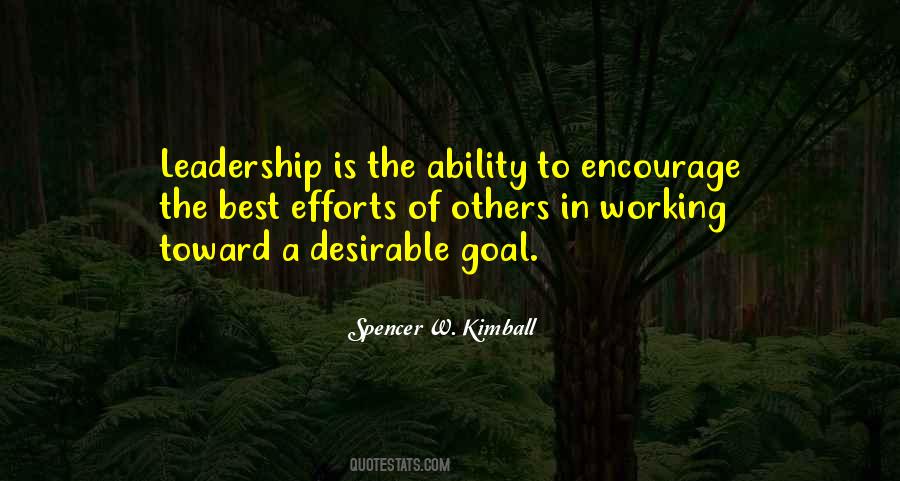 Leadership Ability Quotes #527886