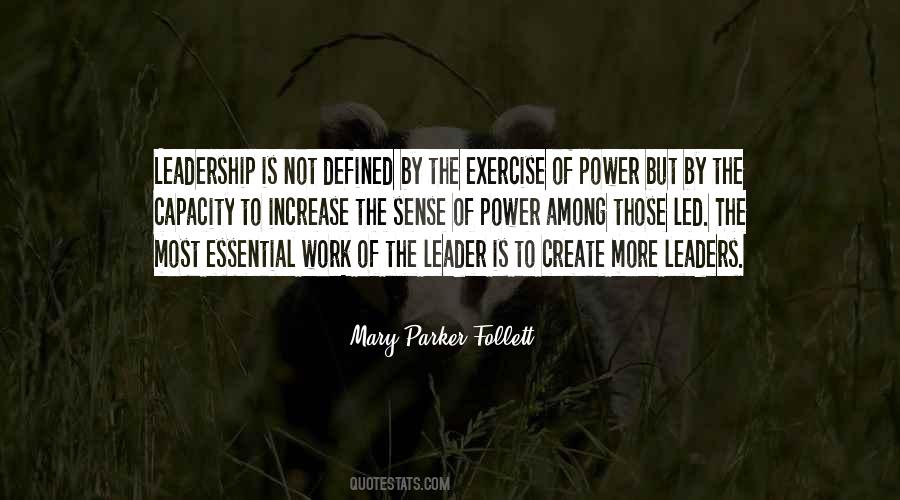Leadership Capacity Quotes #1092201