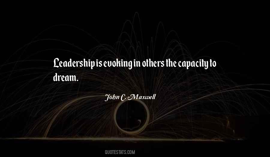 Leadership Capacity Quotes #1303555
