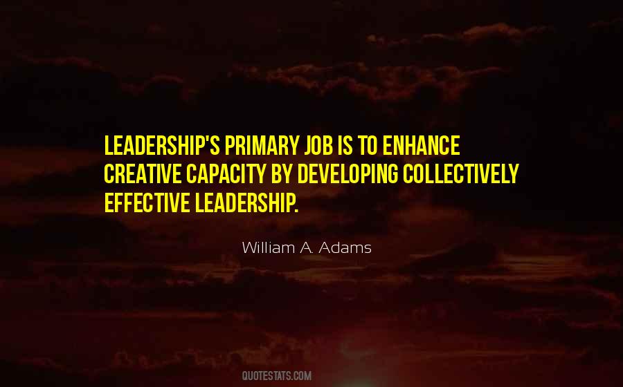 Leadership Capacity Quotes #942804
