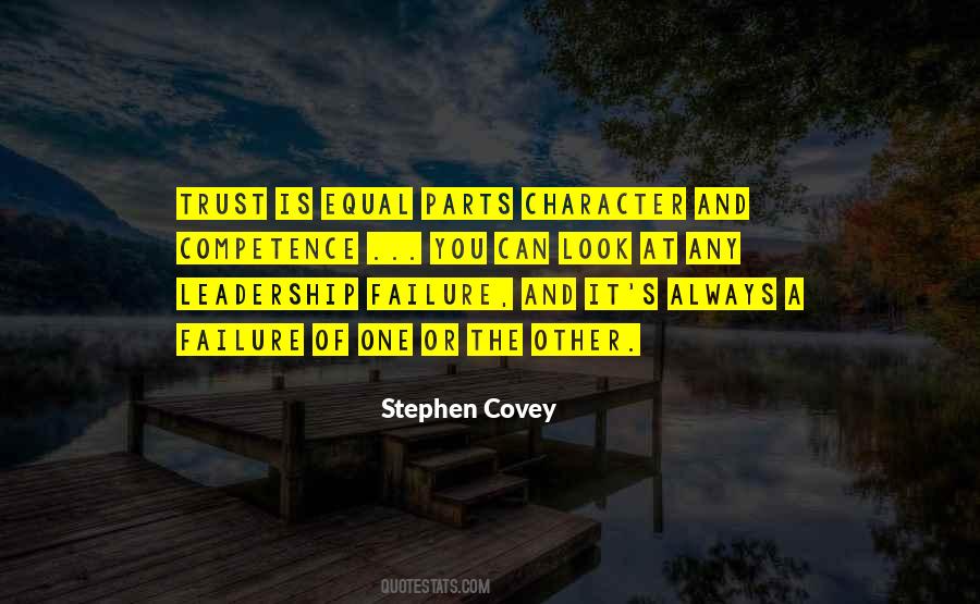 Leadership Character Quotes #552115