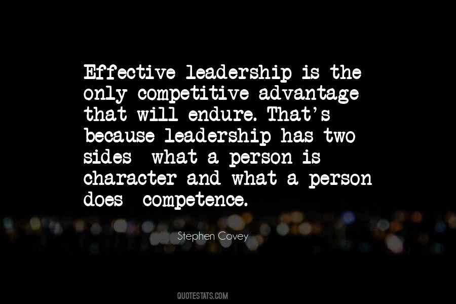 Leadership Character Quotes #768704