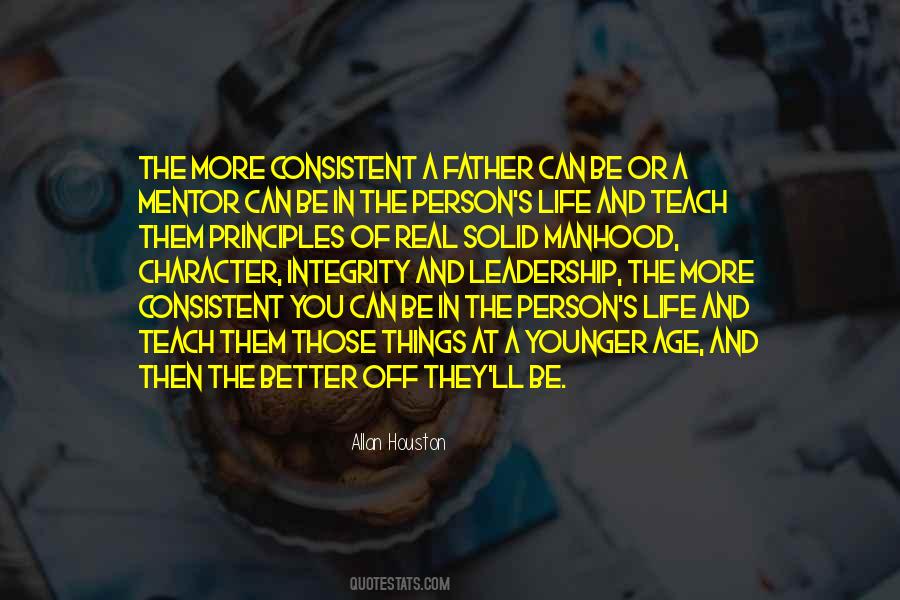 Leadership Character Quotes #955319