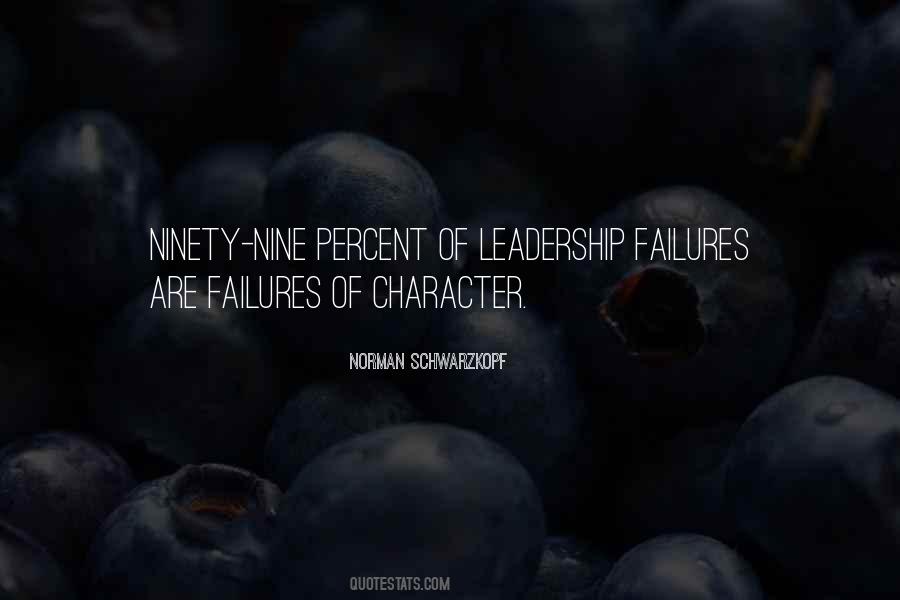 Leadership Failures Quotes #1409961