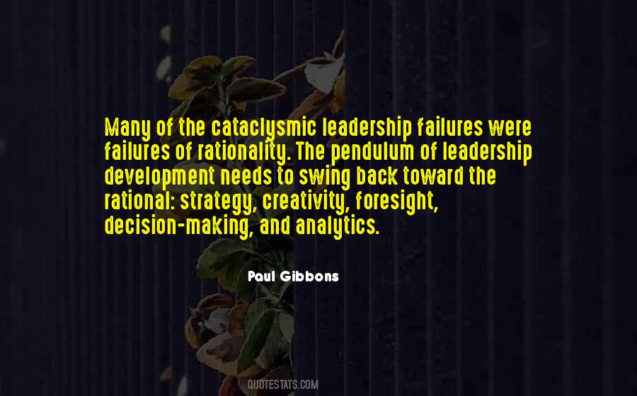 Leadership Failures Quotes #804588