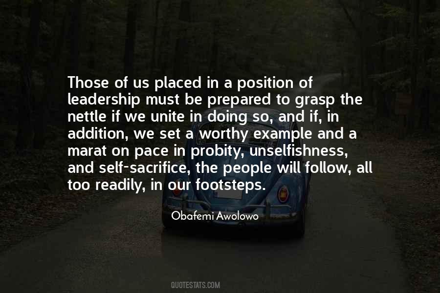 Leadership Follow Quotes #152683