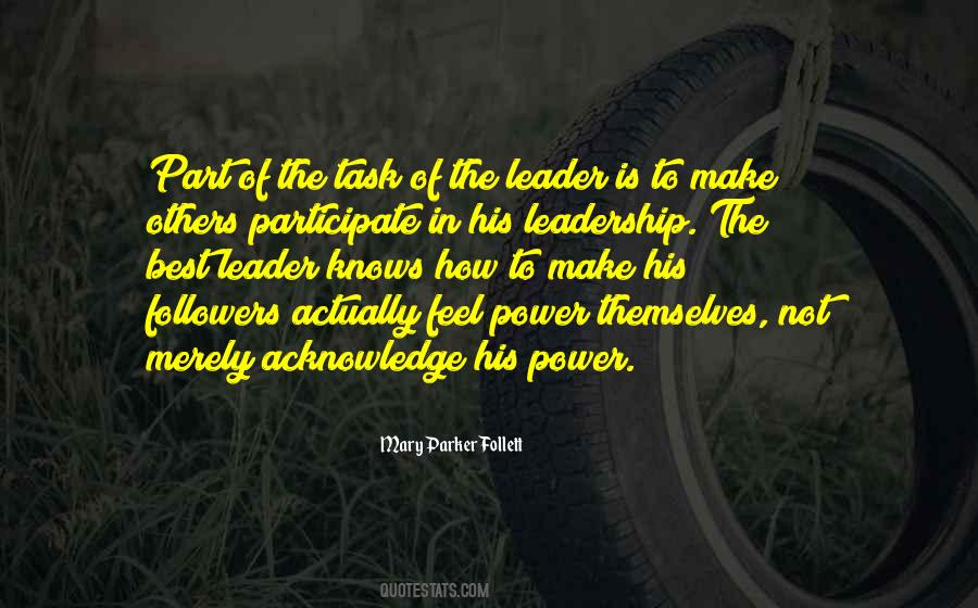 Leadership Followers Quotes #1816369