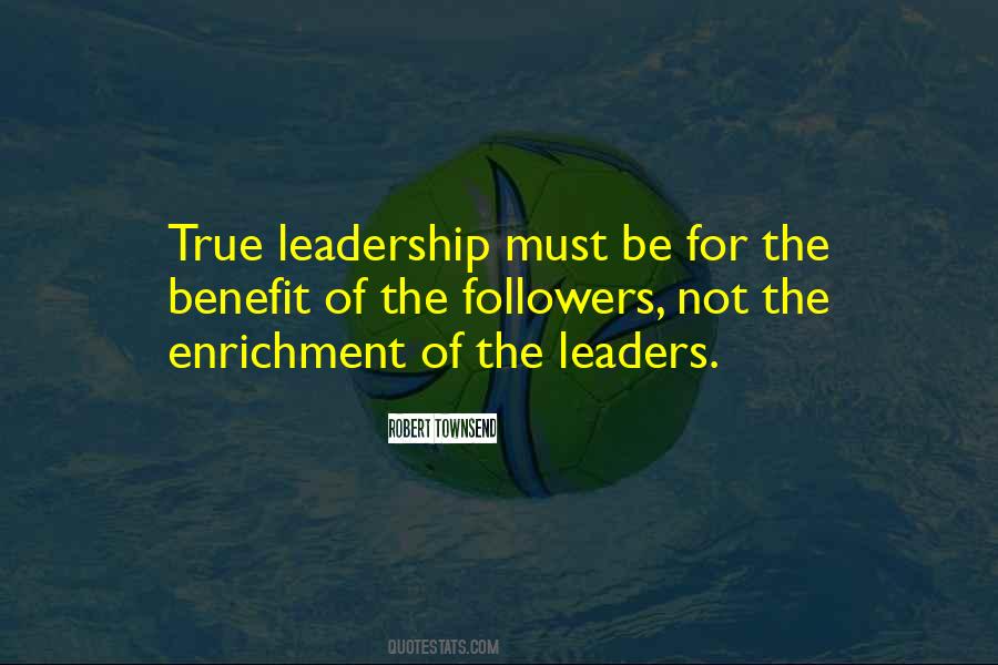 Leadership Followers Quotes #988879
