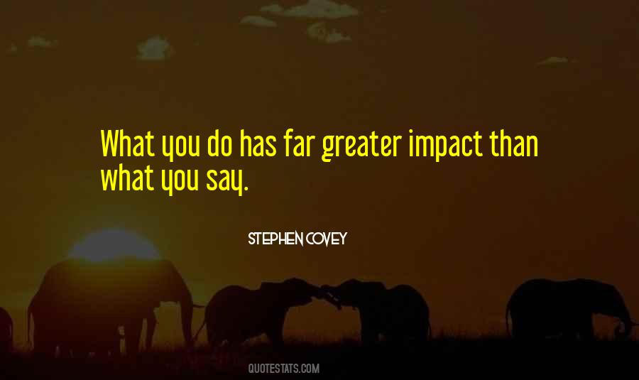 Leadership Impact Quotes #168390