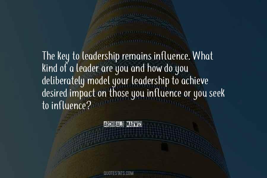 Leadership Impact Quotes #58539