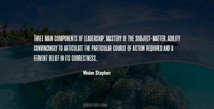 Leadership Mastery Quotes #1548592