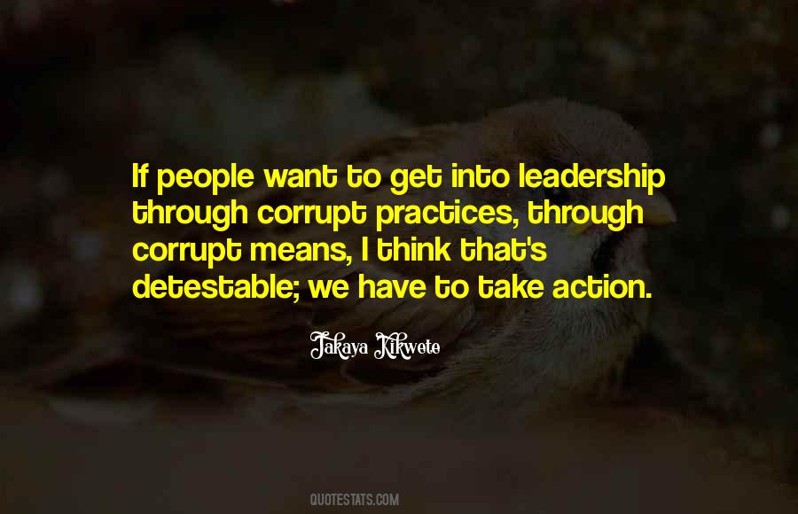 Leadership Means Quotes #1729482