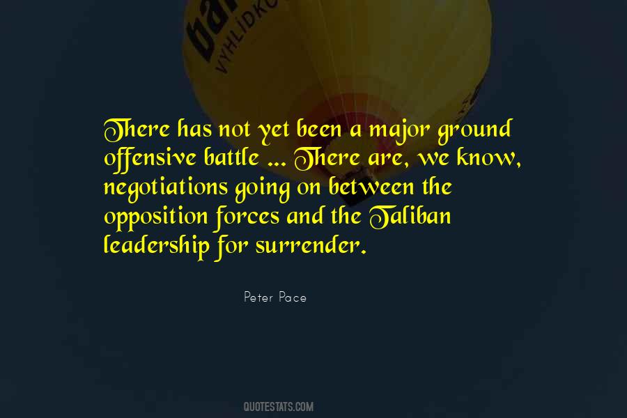Leadership Opposition Quotes #1481099