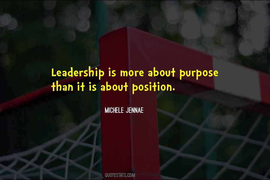 Leadership Position Quotes #223053