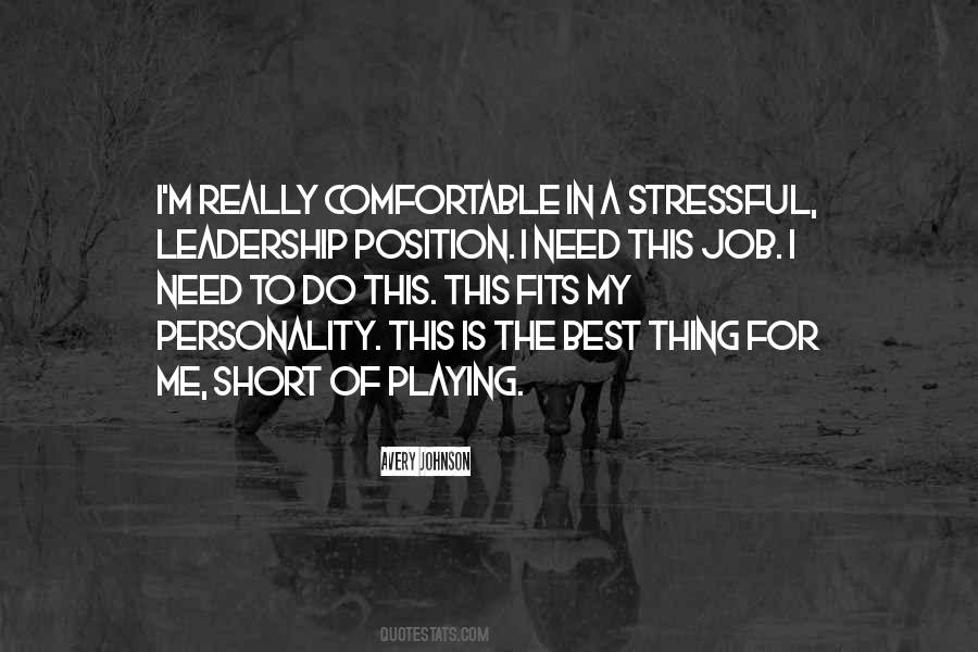 Leadership Position Quotes #430506