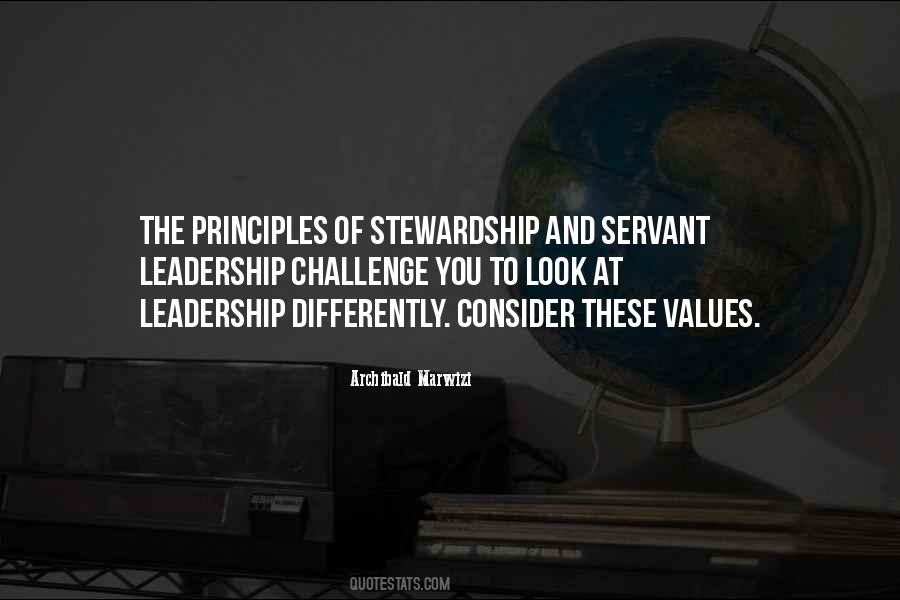 Leadership Principles Quotes #296281