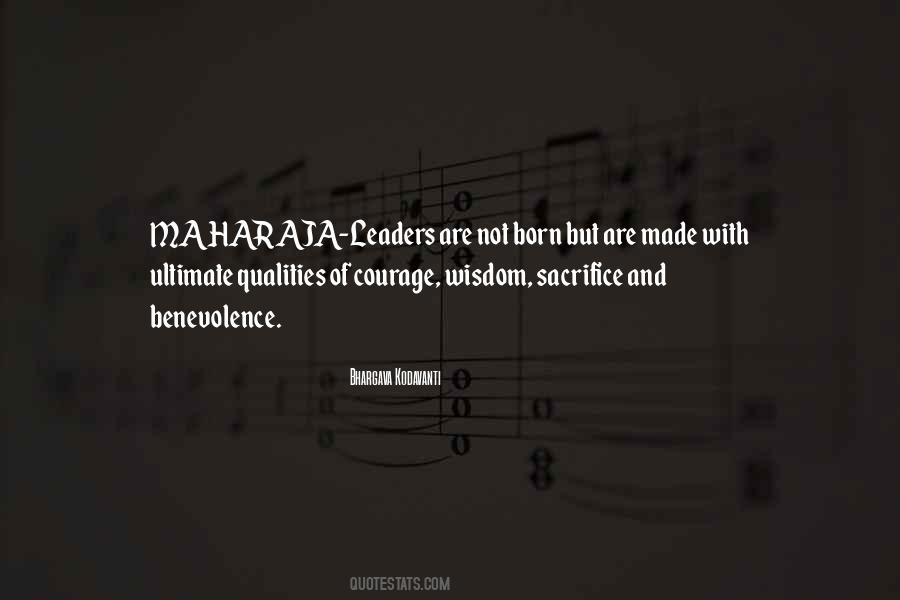 Leadership Qualities Quotes #1048452