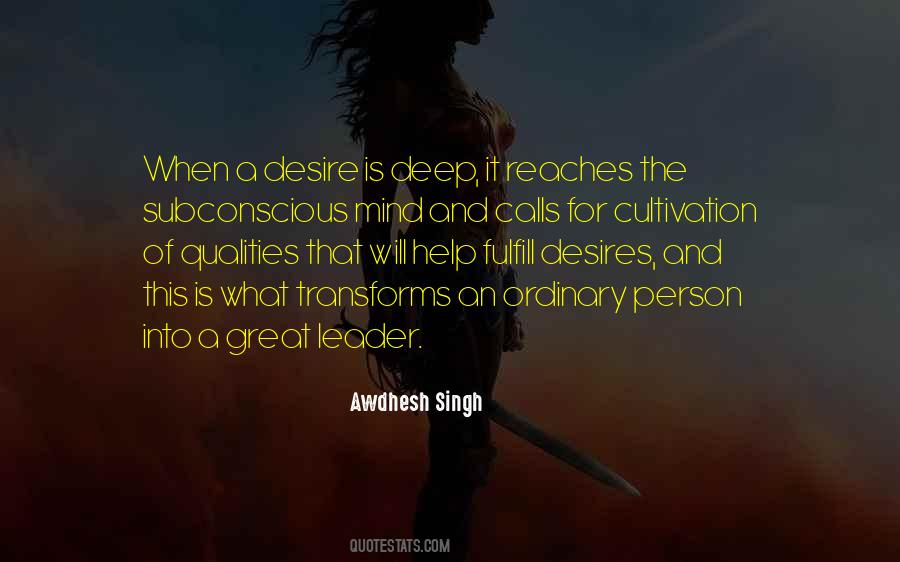 Leadership Qualities Quotes #1129173