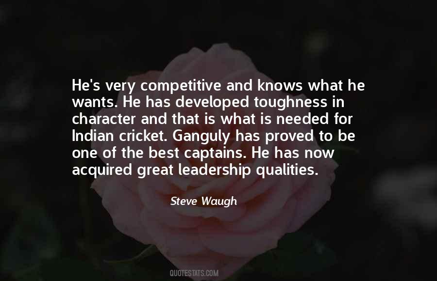 Leadership Qualities Quotes #35164