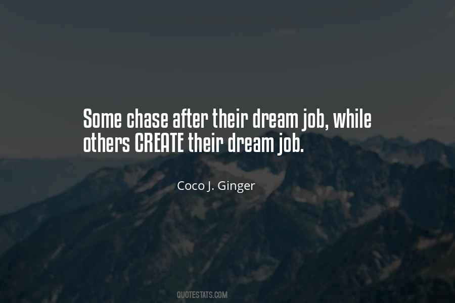 Quotes About Dream Job #685279