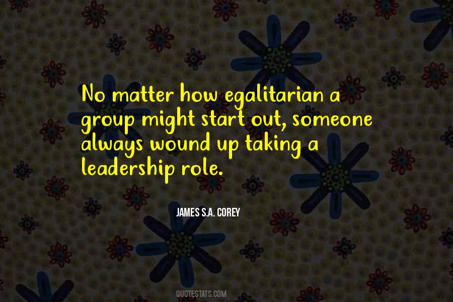 Leadership Role Quotes #1655855