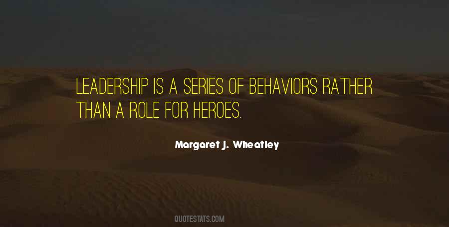Leadership Roles Quotes #366440