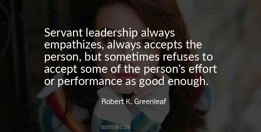 Leadership Servant Quotes #1794925