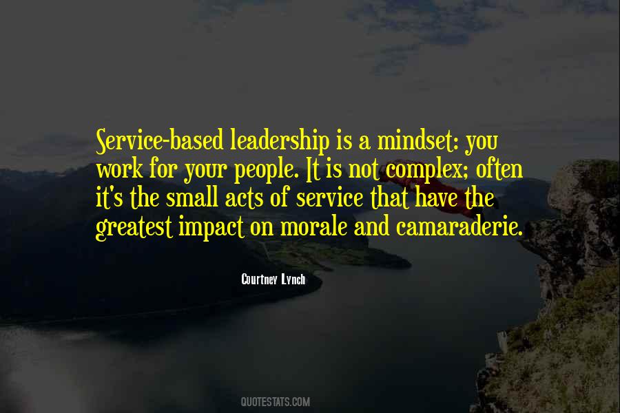 Leadership Traits Quotes #1208557